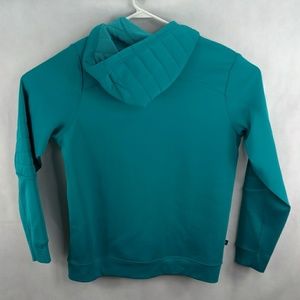 NIKE Jordan Men/'s Nike S Flight OD Zip Up Hoodie Teal//Pink 632040 309